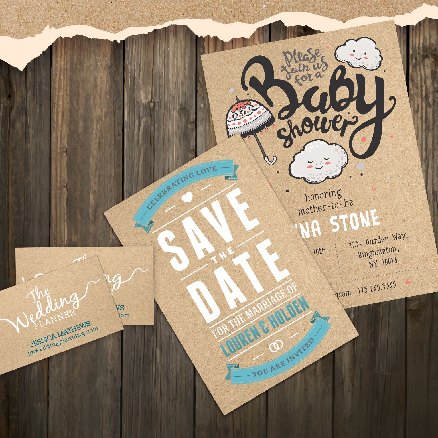 Kraft Brown Business Cards - BrownKraft2 Brown Kraft Announcement Cards, Custom Brown Kraft Announcement Cards, Announcement Cards, Custom Announcement Cards, Brown Kraft Invitation Cards, Custom Brown Kraft Invitation Cards, Brown Kraft Invitations, Custom Brown Kraft Invitations